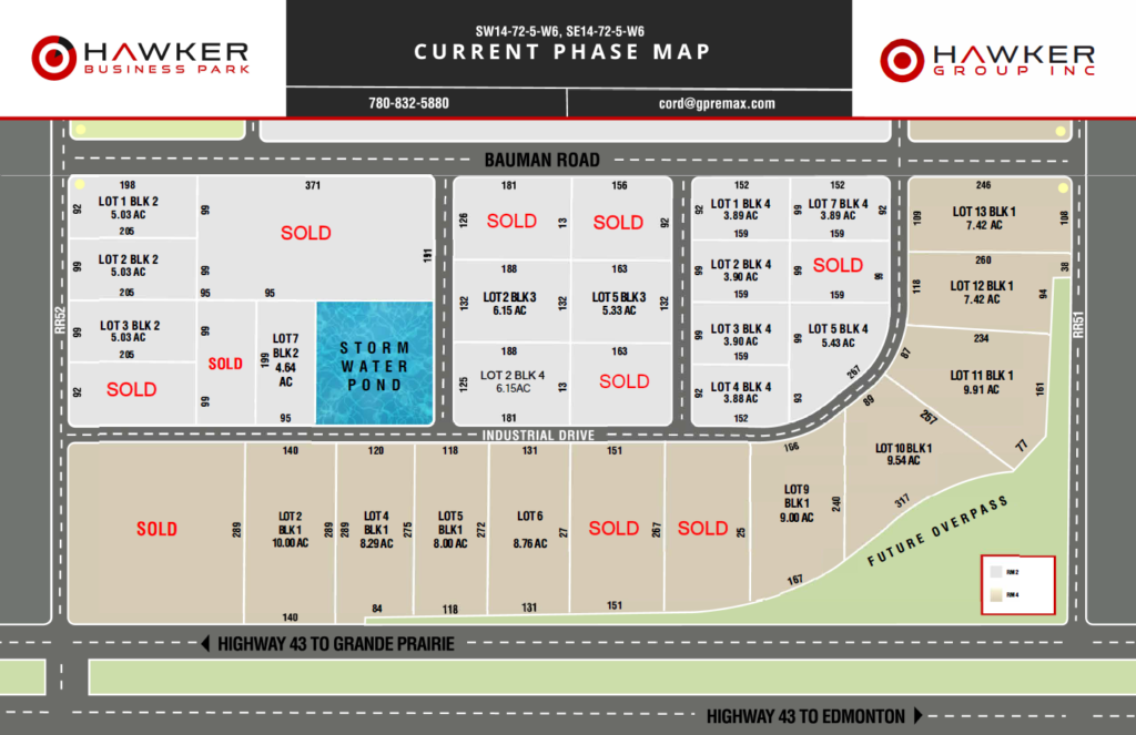 Hawker Business Park Commercial Realtor in Grande Prairie Cord